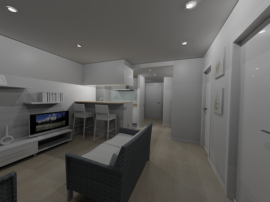 Proyecto de rehabiltación en 3D  vista 1