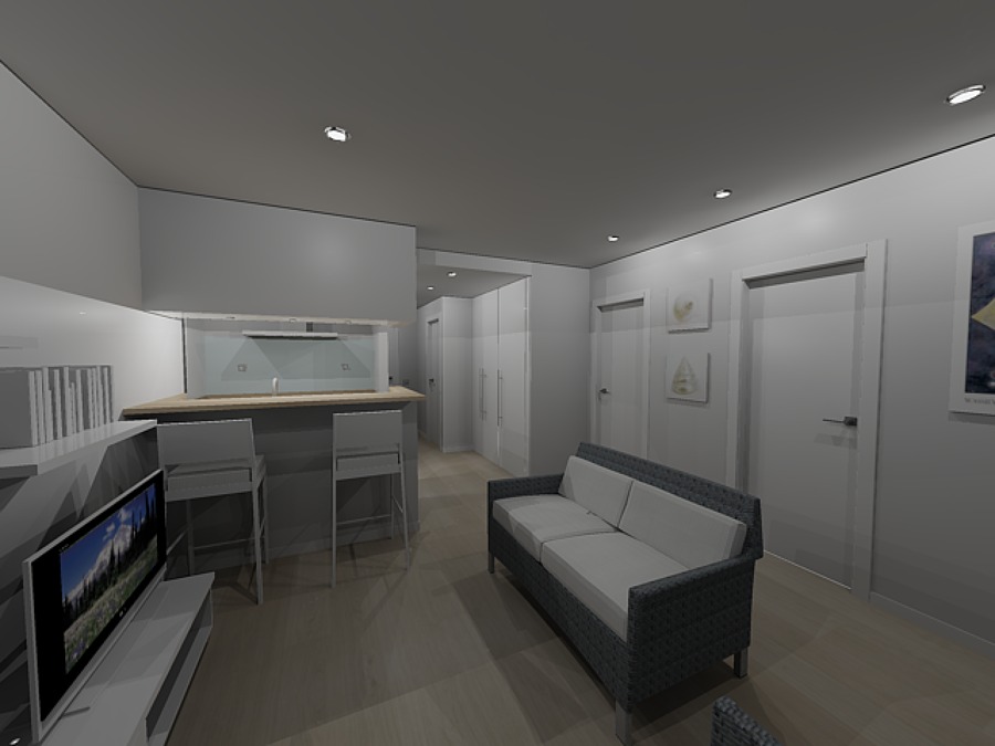 Proyecto de rehabiltación en 3D  vista 2