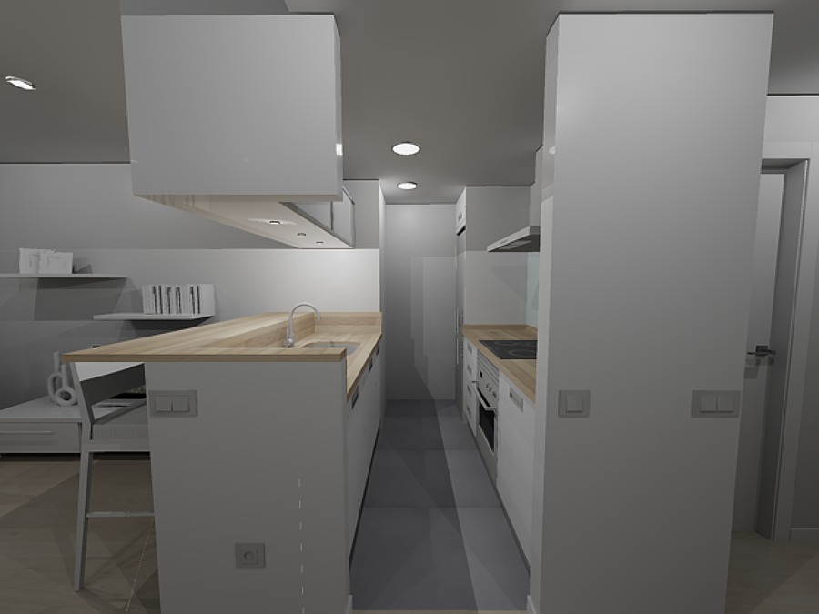 Proyecto de rehabiltación en 3D  vista 4