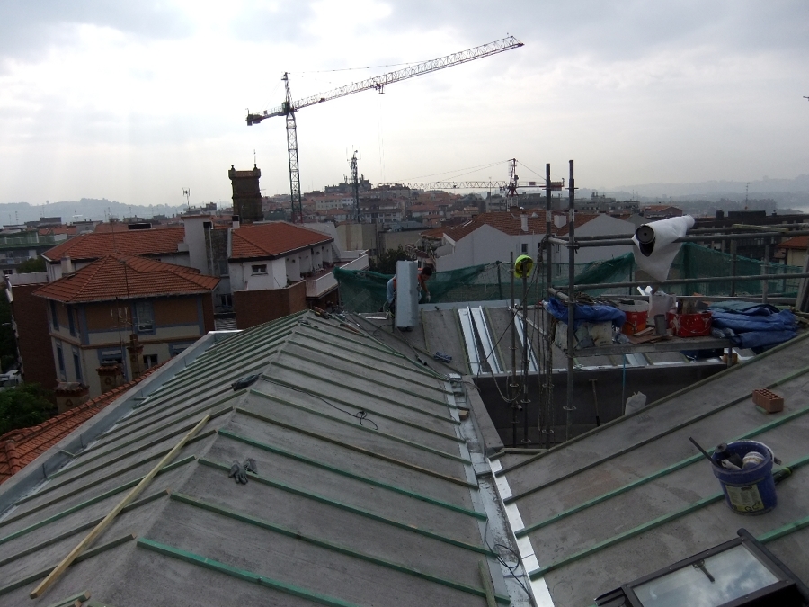 Proyecto de Tejado en Algorta