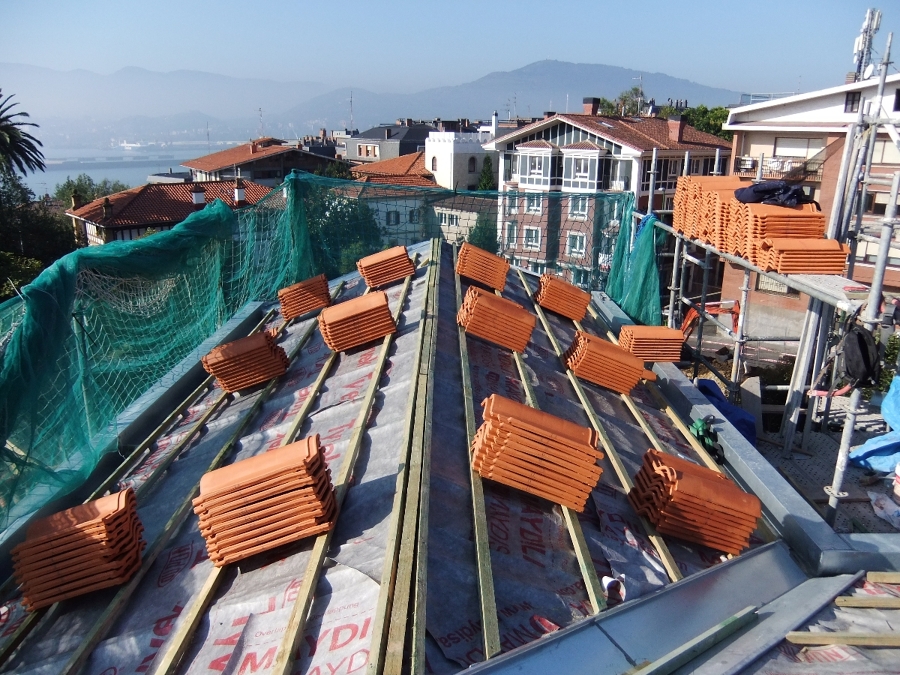 Proyecto de Tejado en Algorta