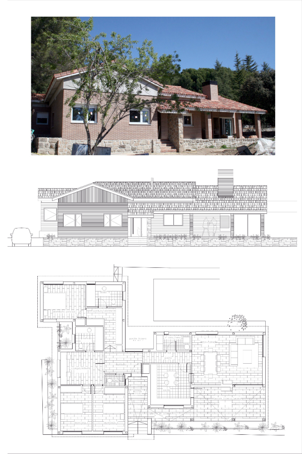 Proyecto de vivienda unifamiliar aislada