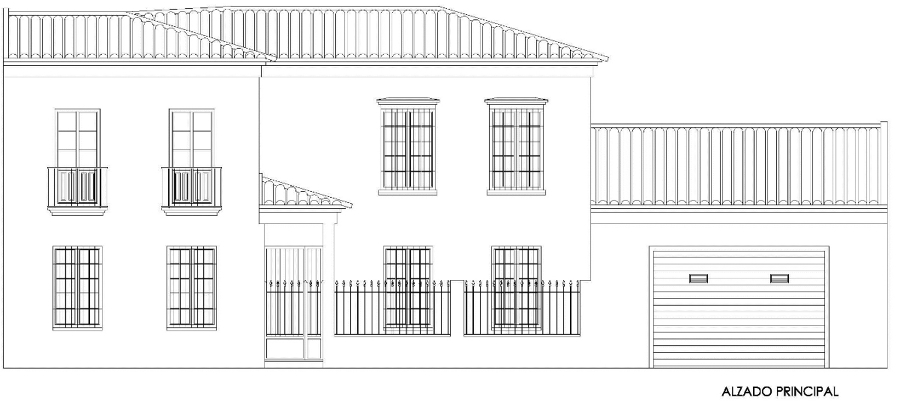 PROYECTO DE VIVIENDA UNIFAMILIAR, GARAJE Y PISCINA