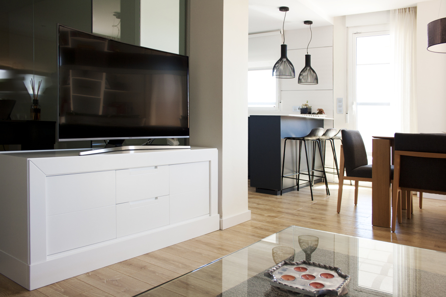 Sala de estar estilo nórdico