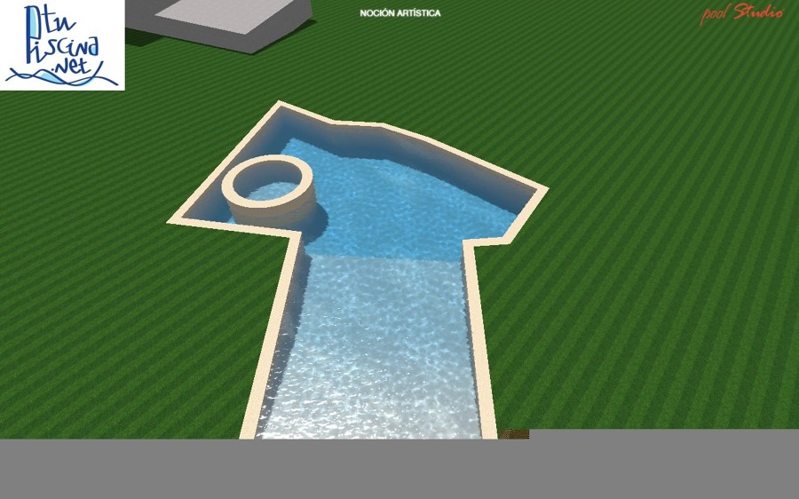 Proyecto piscina irregular