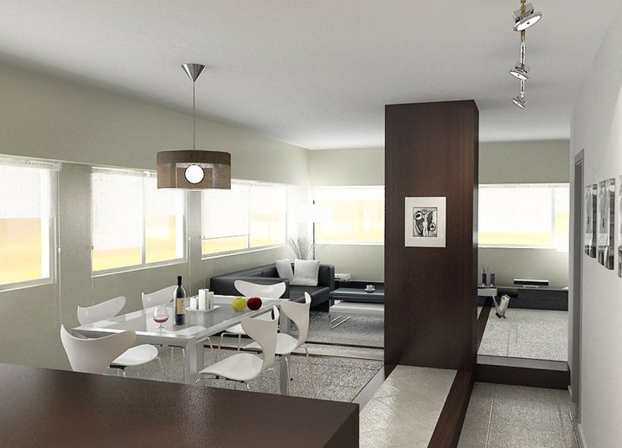 Proyecto render reforma piso.