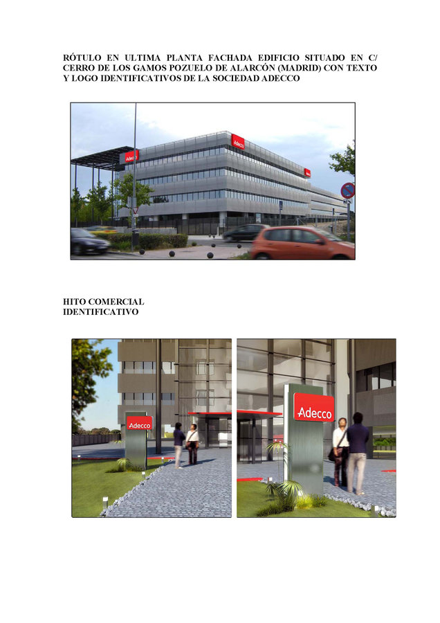 PROYECTO SE SEÑALIZACION EDIFICIO SECURITAS EN POZUELO-MADRID