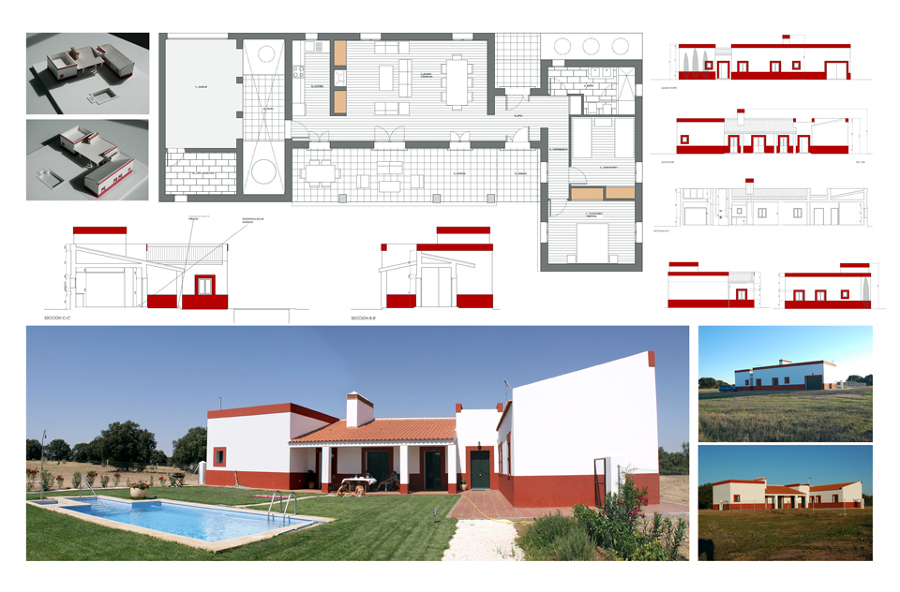 Proyecto Arquitectura para una Vivienda Unifamiliar en Badajoz