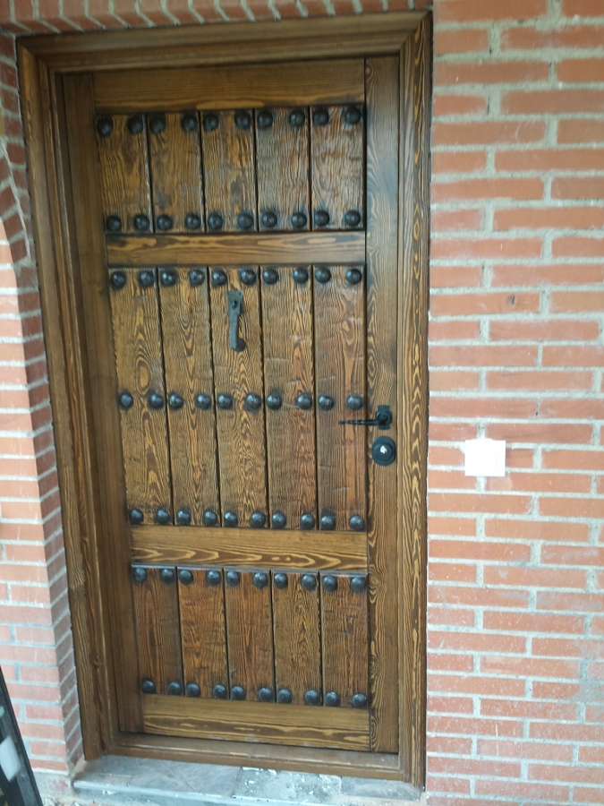 puerta acorazada instalada