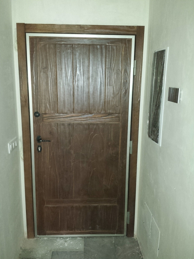 puerta acorazada instalada