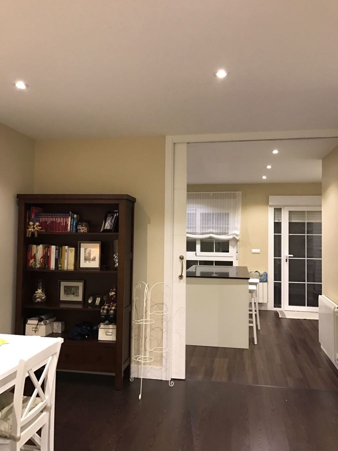 Puerta cocina - salón comedor