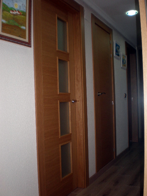 PUERTA CON 4 VIDRIERAS LATERALES