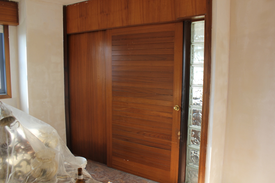 Puerta corredera a cocina