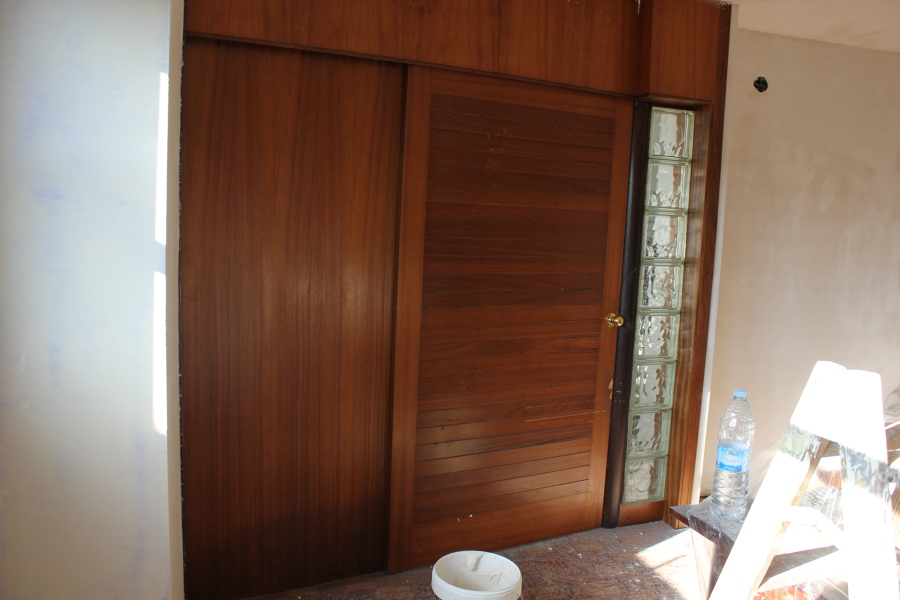 Puerta corredera de salón a cocina