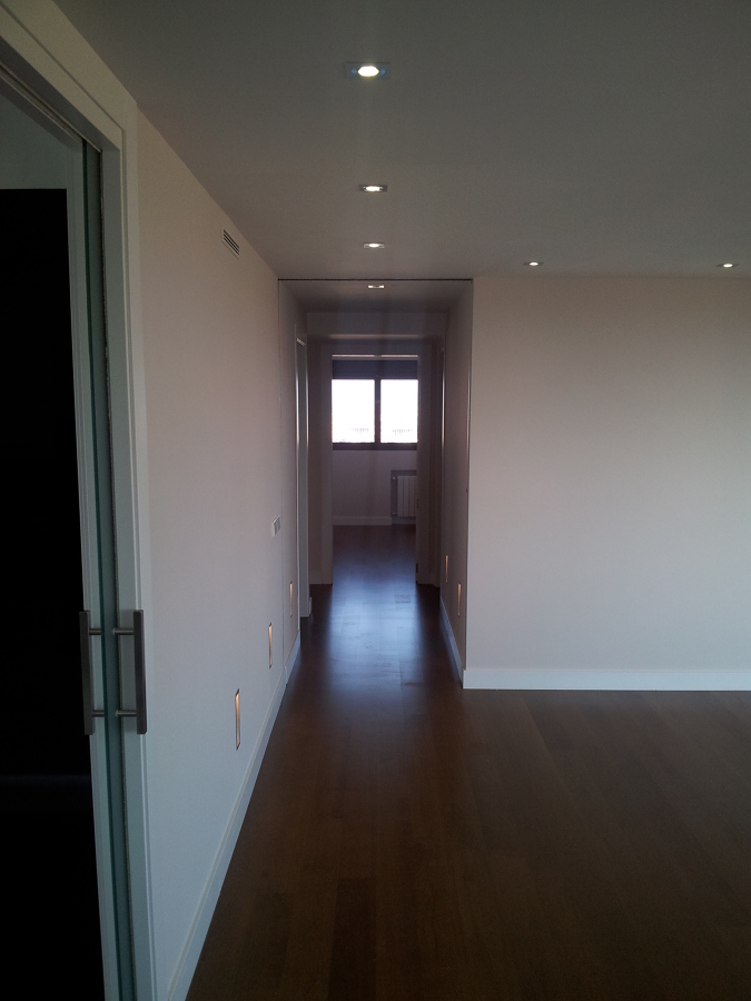 puerta corredera empotrada en tabique sin marcos