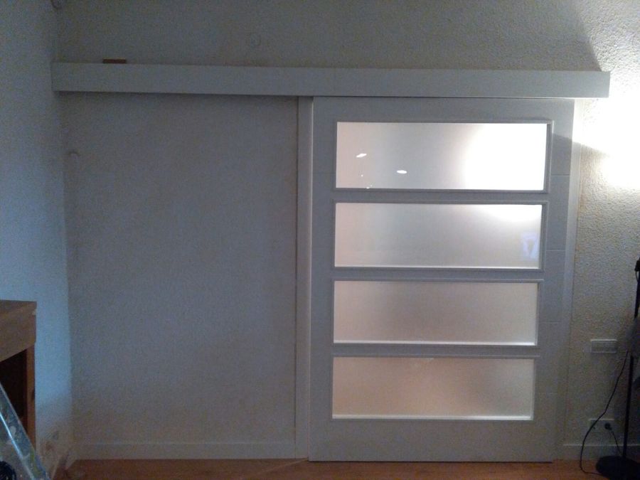 puerta corredera especial