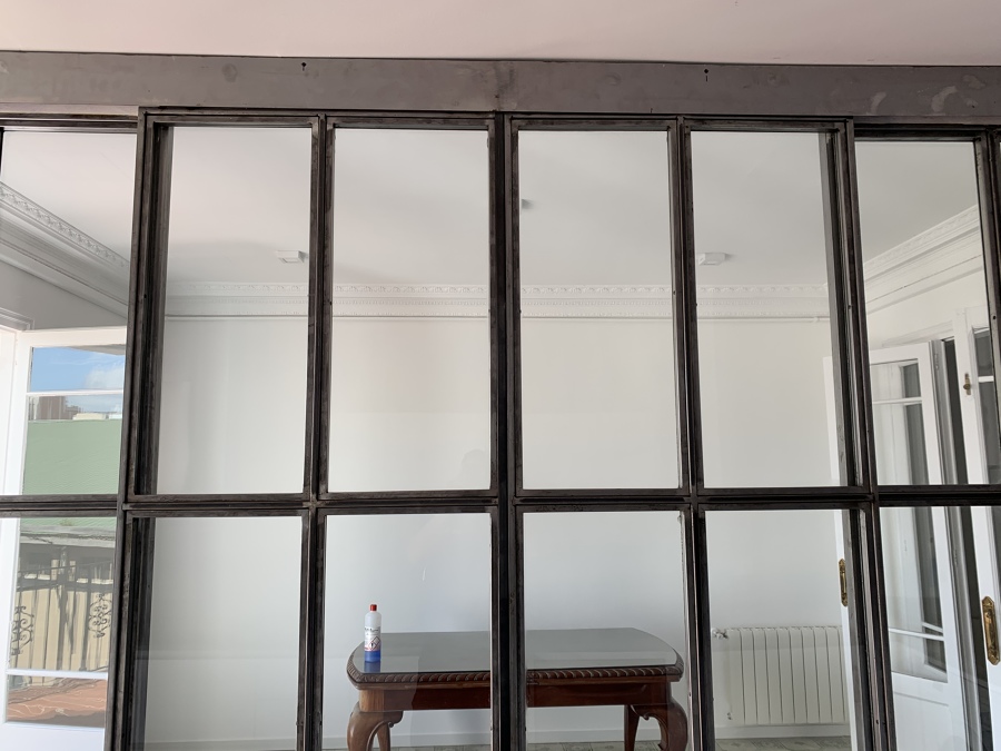 Puerta corredera industrial