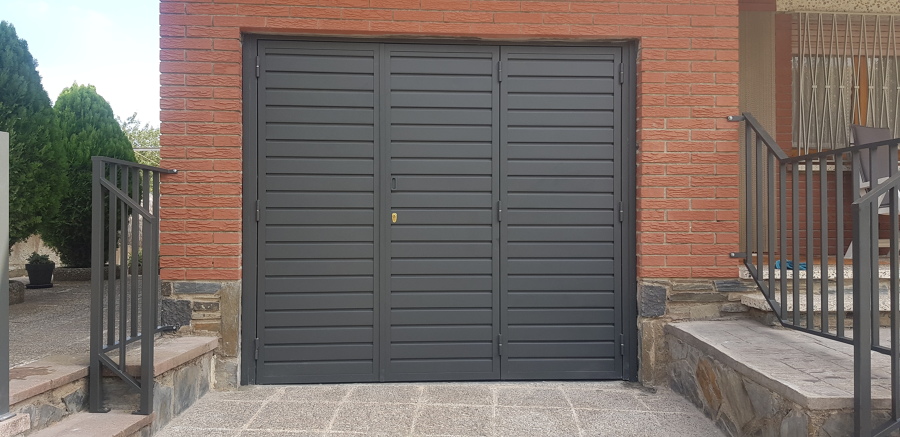 Puerta de 3 hojas plegable