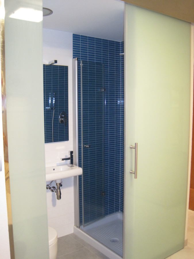 puerta de cristal corredera