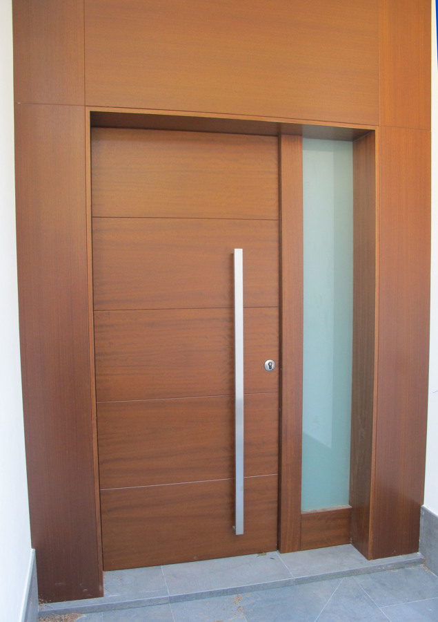 Puerta de entrada a la vivienda