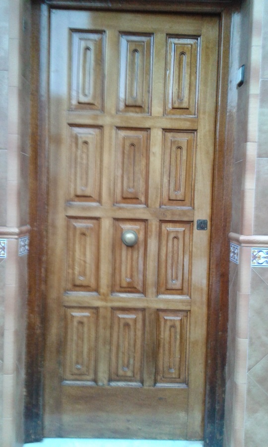 Puerta de entrada antes