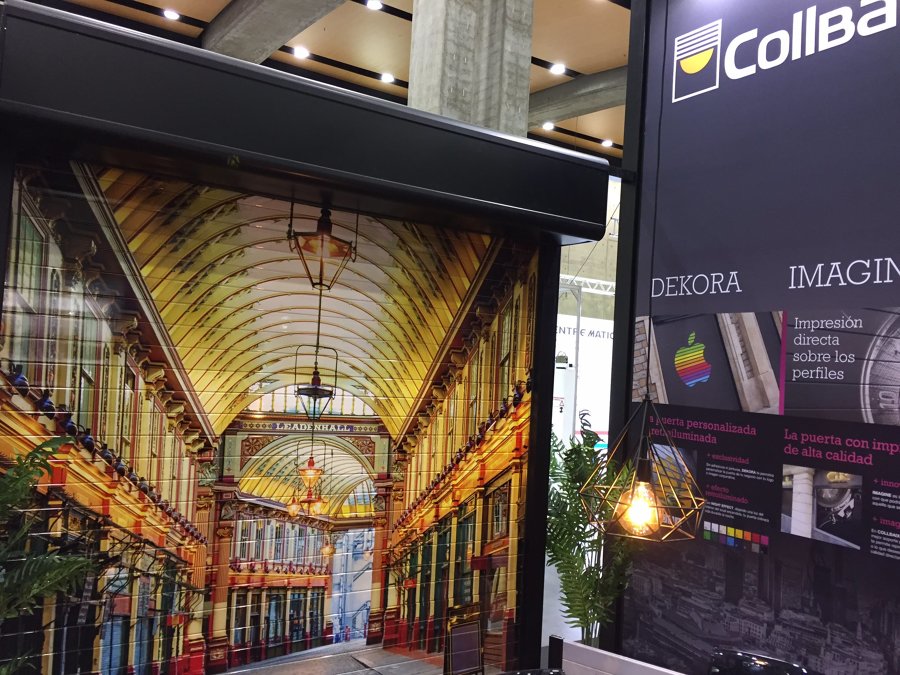 Puerta enrollable Aluminio para Comercio