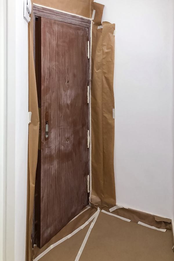 Puerta entrada Antes