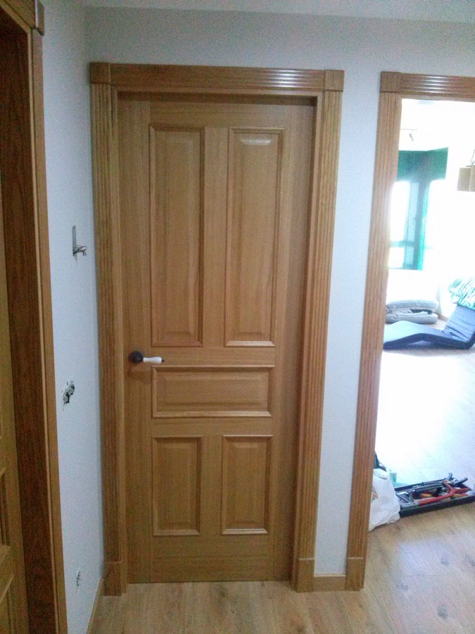 Puertas interiores en vivienda 