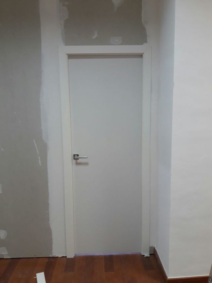 Puerta pared Pladur vista externa