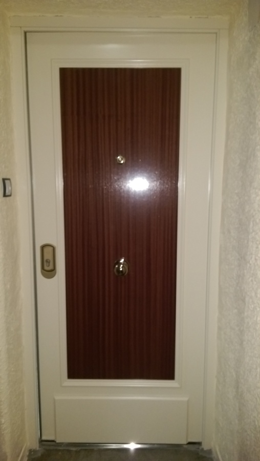 Puerta principal - acorazada