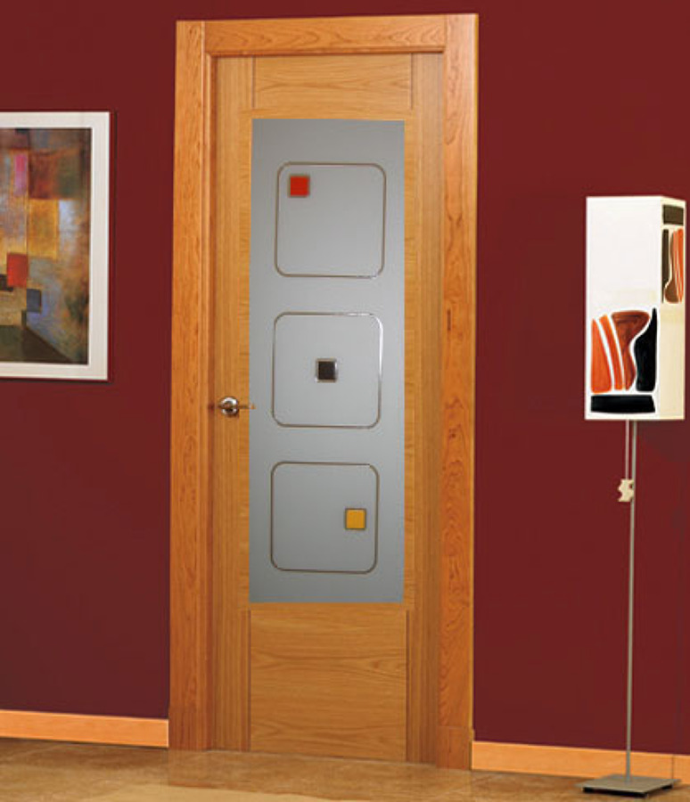 PUERTAS CON VIDRIO DECORACIÓN