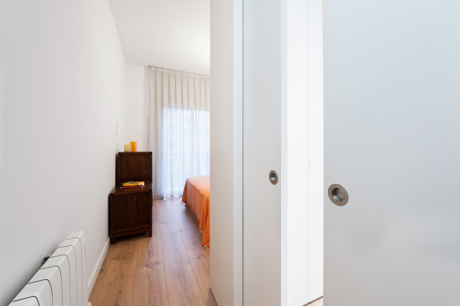 Puertas correderas dos hojas en vestidor