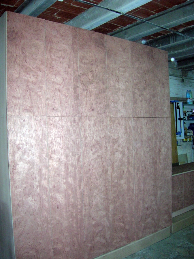 puertas de armario con veta continuada