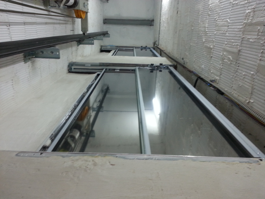 Puertas de exteriores desde el hueco