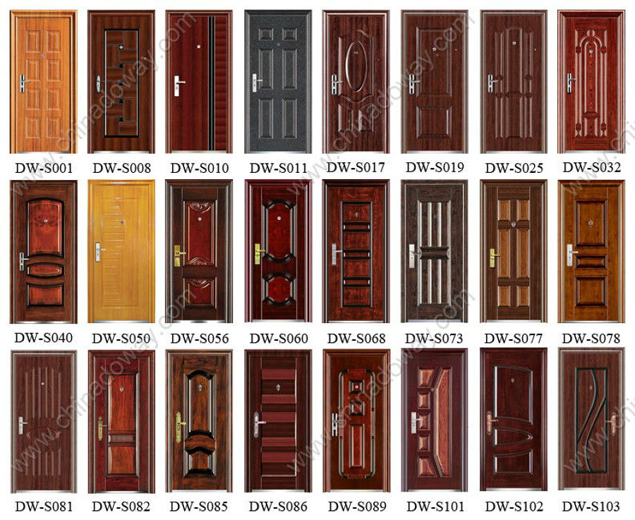 Puertas de madera modernas