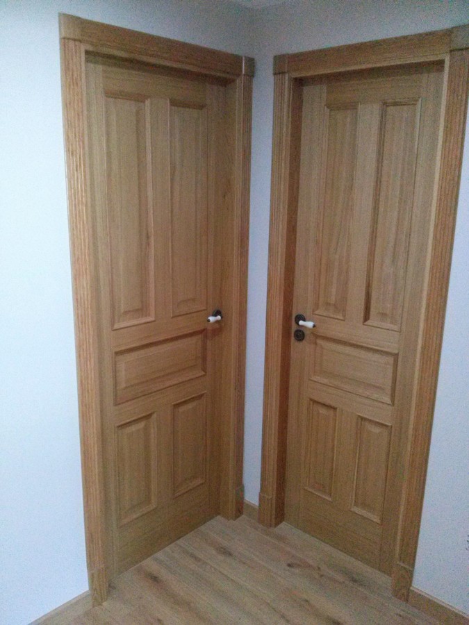 Puertas interiores en vivienda 