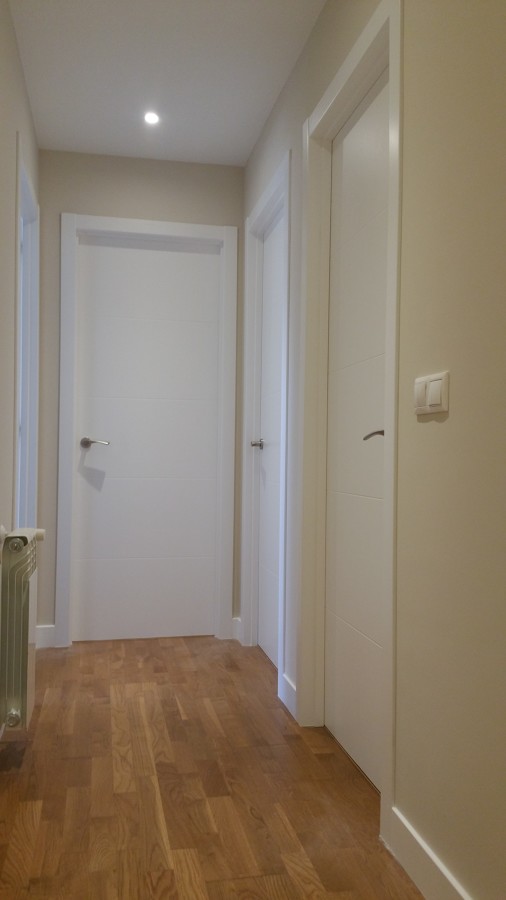 Puertas lacadas  con arena