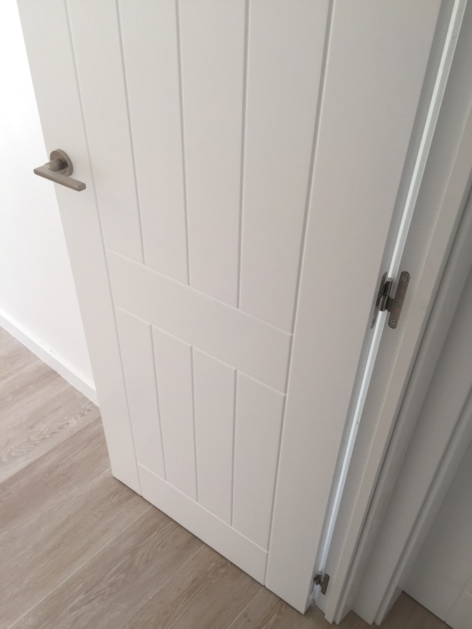 Puertas modelo C-2 lacadas