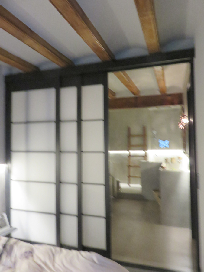PUERTAS SHOJI METACRILATO BAÑO-DORMITORIO