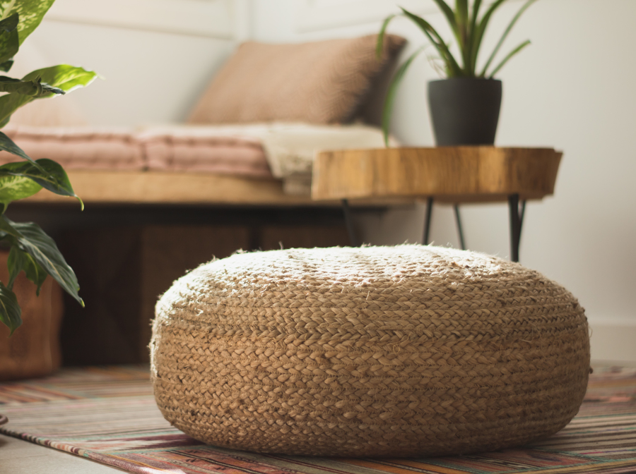 Puff de yute