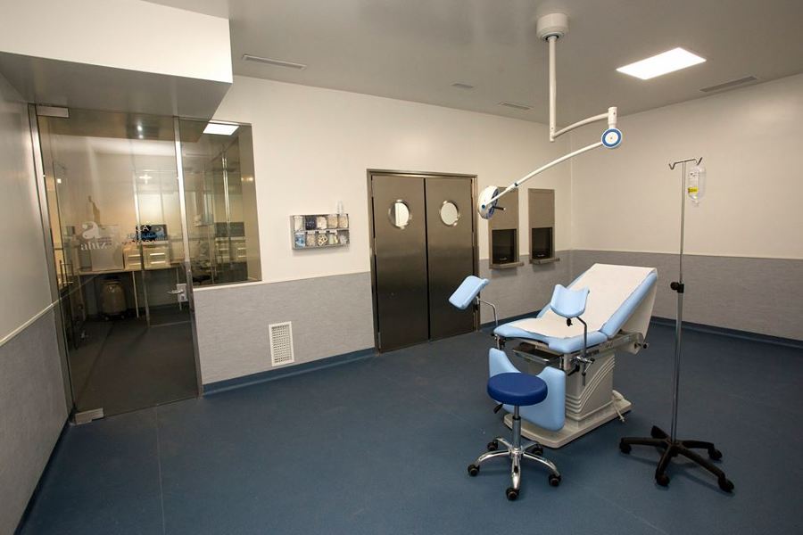 Quirofano para fecundaciones.