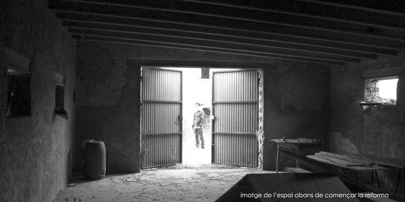 raddi ARQUITECTES, estat inicial abans de començar la reforma