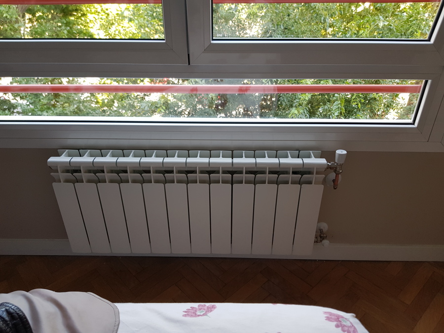 Radiador de 450 de aluminio