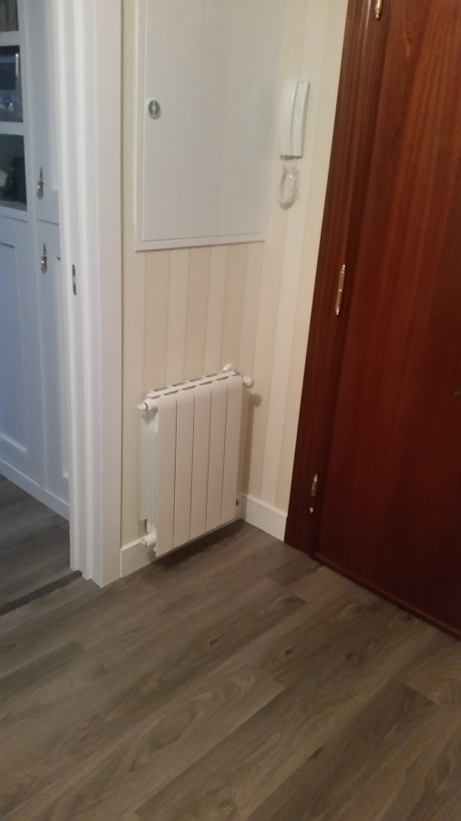 radiador en recibidor