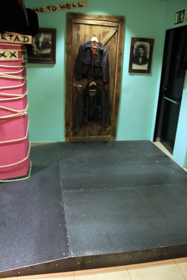 Rampa de acceso de chapa