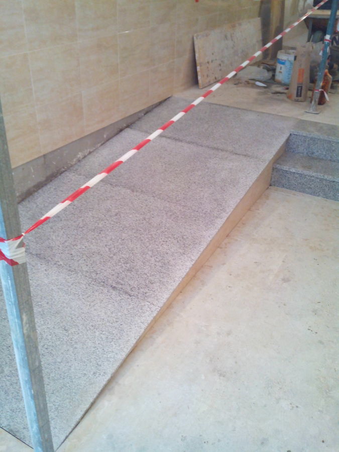 Rampa para minusvalidos