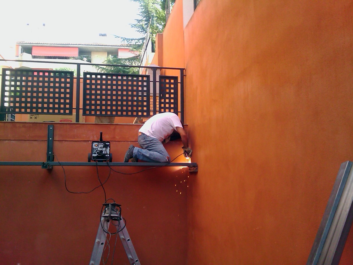 Realización de bancada