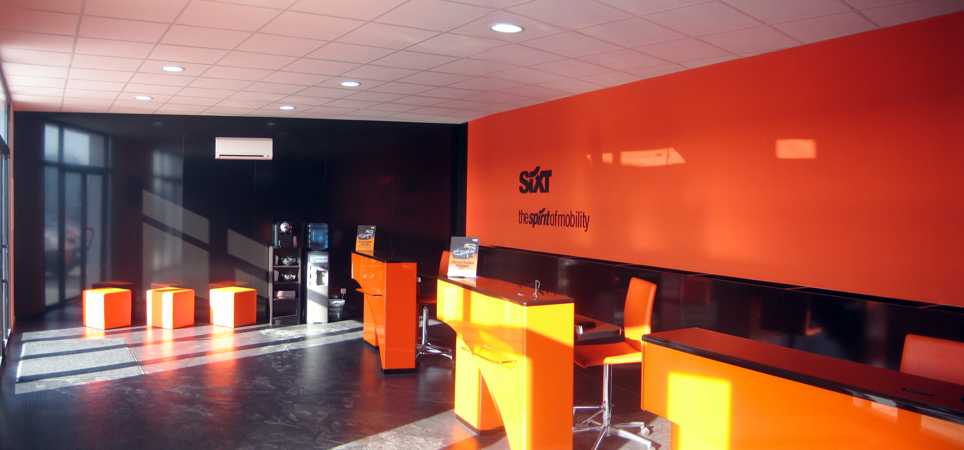 Recepción de clientes