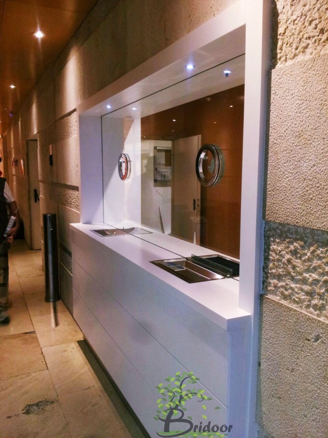 Recepción edificio Madrid