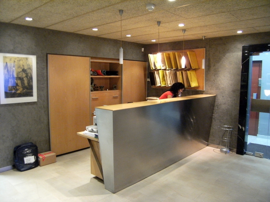 Recepción mobiliario diseños personalizado